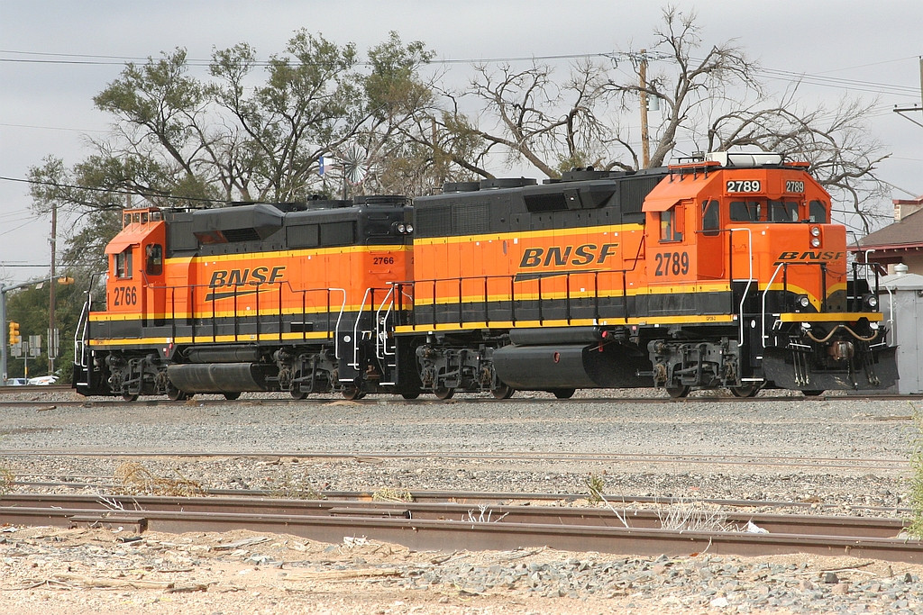 BNSF 2766 in a GP30 body nee SOU